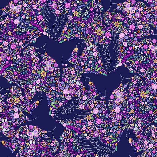 Michael Miller Fabrics - Michael Miller Prints Direct - Choice FabricsDS-100748-001 - CX11319-NAVY-D