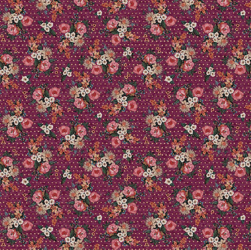 Michael Miller Fabrics - Michael Miller Prints Direct - Choice FabricsDS-100796-001 - DDC12407-BURG-D