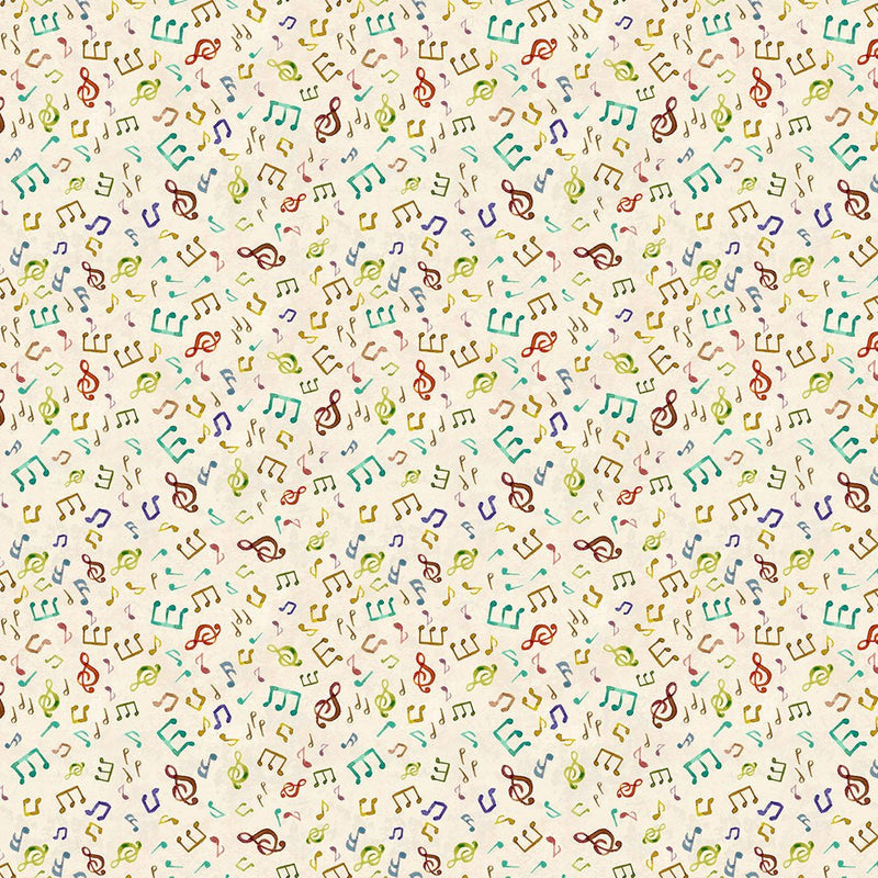 Clothworks - Pre - Order Clothworks Prints - Jammin - Choice FabricsDS-100872-001 - Y5030-57