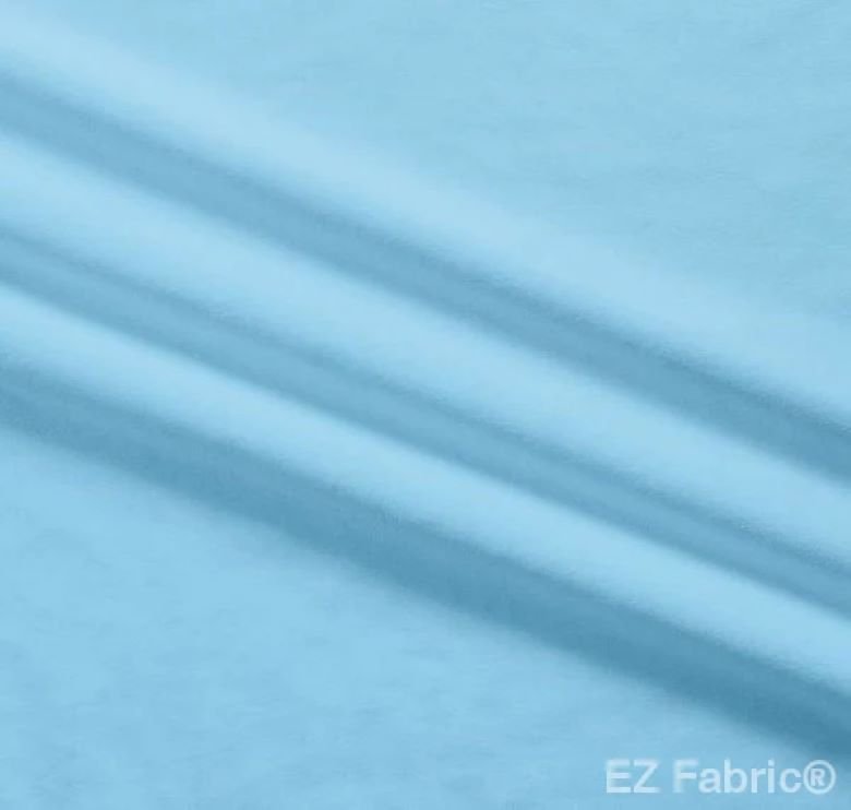 EZ Fabric / Touch Textiles - Silky Minky Direct - Choice FabricsDS-87588-058 - E-SILKY BLUE BELL