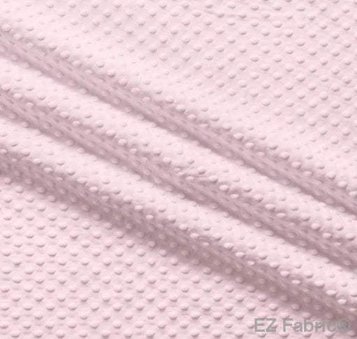 EZ Fabric / Touch Textiles - Solid Minky Dot Direct - Choice FabricsDS-87589-006 - E-DOTS BLUSH PINK
