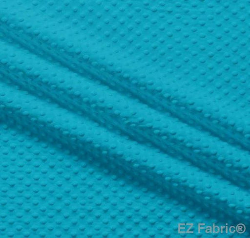 EZ Fabric / Touch Textiles - Solid Minky Dot Direct - Choice FabricsDS-87589-023 - E-DOTS DARK TURQUOISE