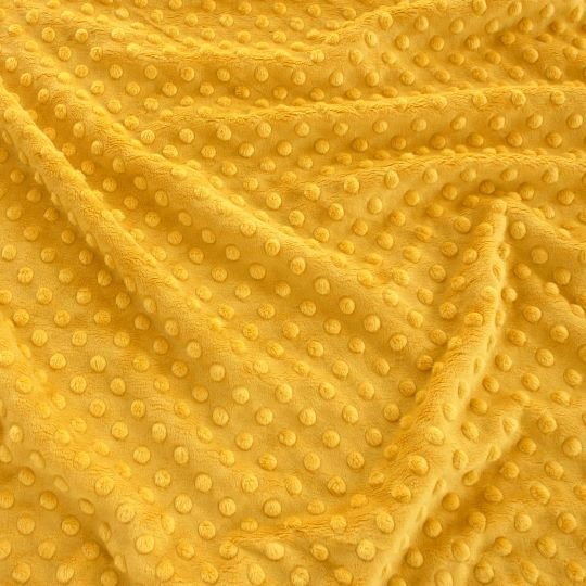 EZ Fabric / Touch Textiles - Solid Minky Dot Direct - Choice FabricsDS-87589-030 - E-DOTS GOLD