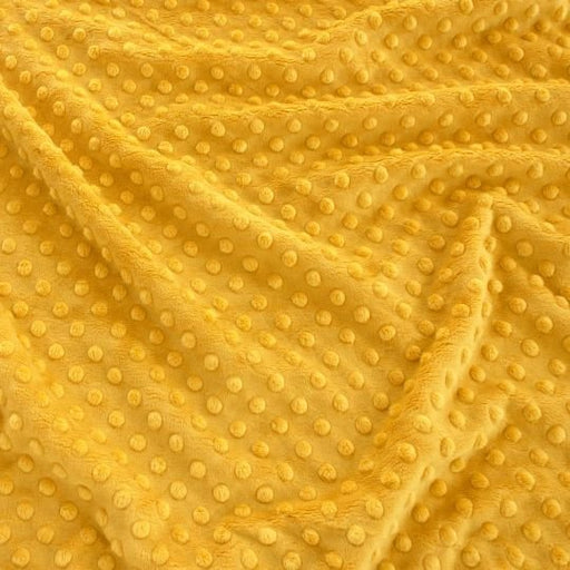 EZ Fabric / Touch Textiles - Solid Minky Dot Direct - Choice FabricsDS-87589-030 - E-DOTS GOLD
