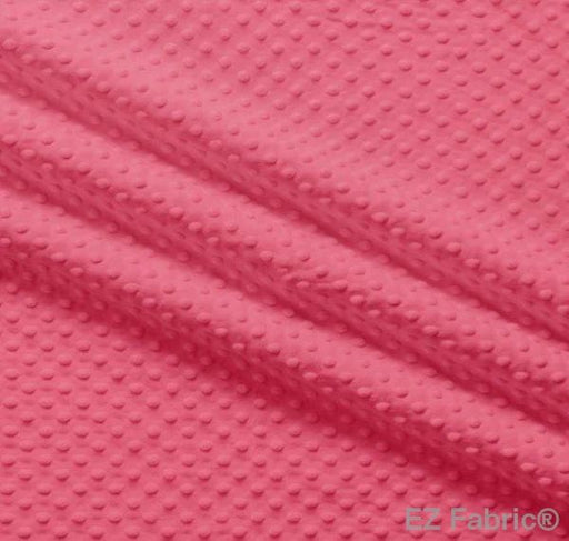 EZ Fabric / Touch Textiles - Solid Minky Dot Direct - Choice FabricsDS-87589-032 - E-DOTS HONEYSUCKLE