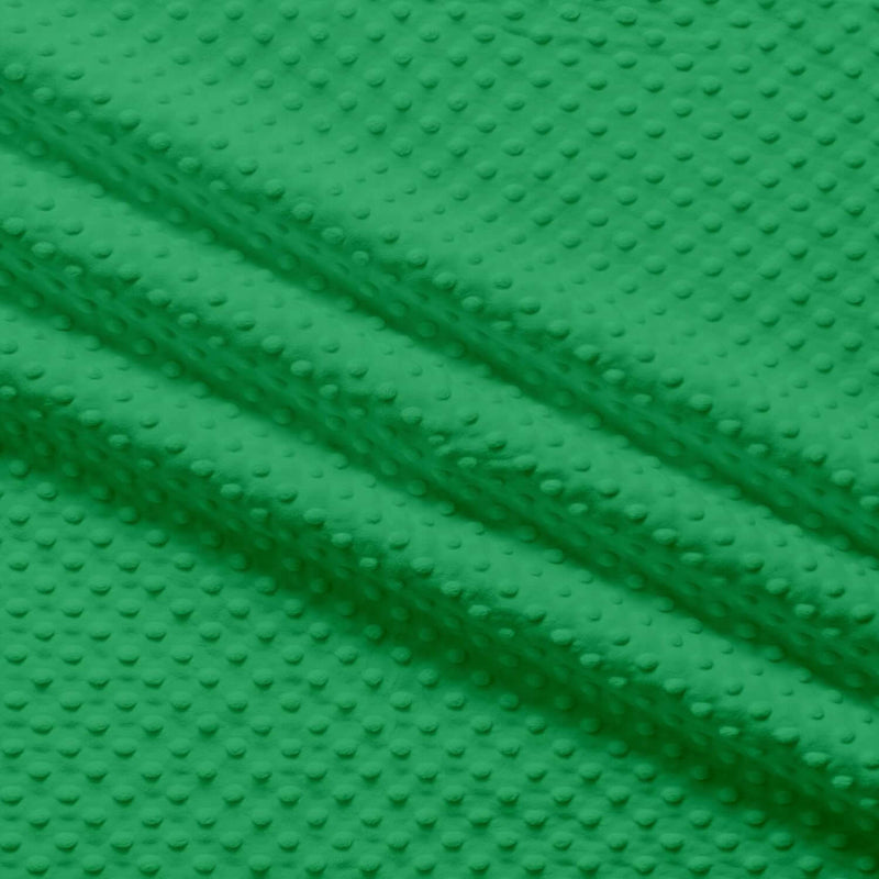 Minky Dot - Kelly Green - Choice FabricsE-DOTS-KELLY