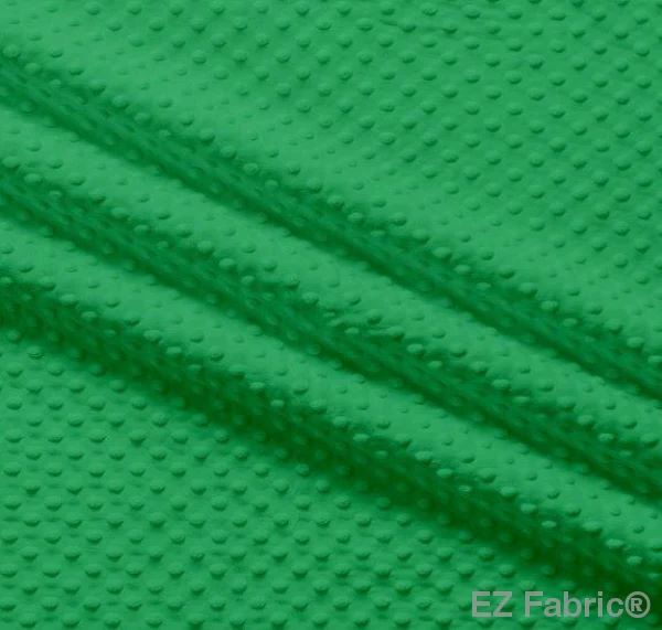 EZ Fabric / Touch Textiles - Solid Minky Dot Direct - Choice FabricsDS-87589-035 - E-DOTS KELLY