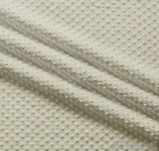 EZ Fabric / Touch Textiles - Solid Minky Dot Direct - Choice FabricsDS-87589-036 - E-DOTS LATTE