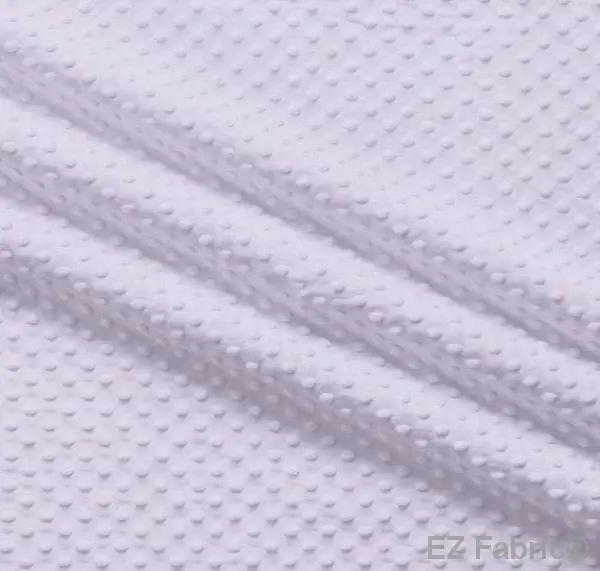 EZ Fabric / Touch Textiles - Solid Minky Dot Direct - Choice FabricsDS-87589-037 - E-DOTS LAVENDER
