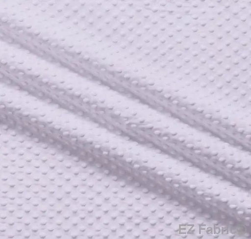 EZ Fabric / Touch Textiles - Solid Minky Dot Direct - Choice FabricsDS-87589-037 - E-DOTS LAVENDER