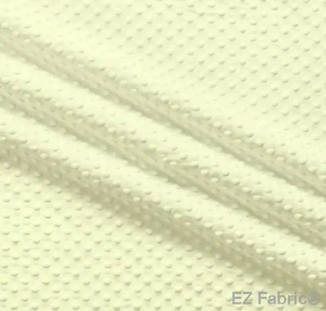 EZ Fabric / Touch Textiles - Solid Minky Dot Direct - Choice FabricsDS-87589-038 - E-DOTS LEMON