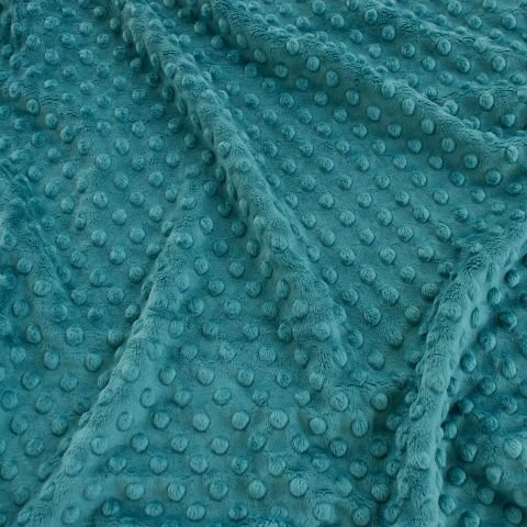 EZ Fabric / Touch Textiles - Solid Minky Dot Direct - Choice FabricsDS-87589-043 - E-DOTS MALLARD