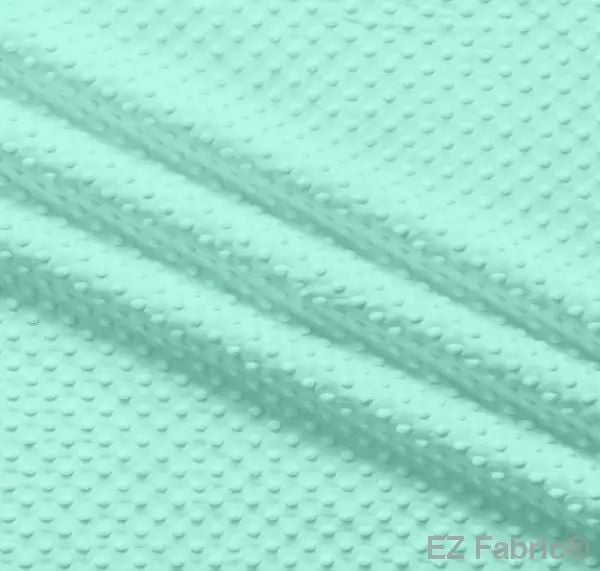 EZ Fabric / Touch Textiles - Solid Minky Dot Direct - Choice FabricsDS-87589-045 - E-DOTS MINT