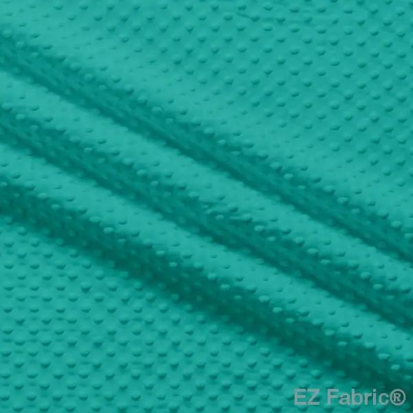 EZ Fabric / Touch Textiles - Solid Minky Dot Direct - Choice FabricsDS-87589-050 - E-DOTS OCEAN