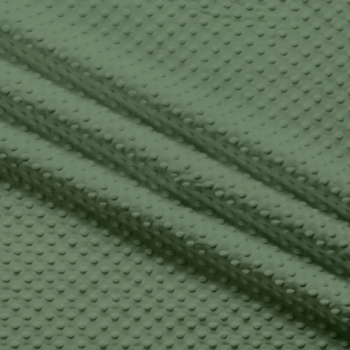 EZ Fabric / Touch Textiles - Solid Minky Dot Direct - Choice FabricsDS-87589-051 - E-DOTS OLIVE