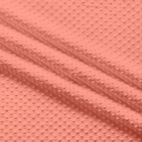 EZ Fabric / Touch Textiles - Solid Minky Dot Direct - Choice FabricsDS-87589-053 - E-DOTS PEACH