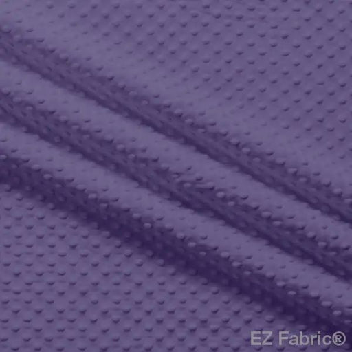 EZ Fabric / Touch Textiles - Solid Minky Dot Direct - Choice FabricsDS-87589-054 - E-DOTS PURPLE