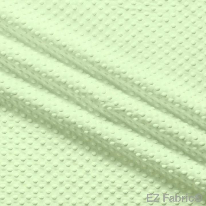 EZ Fabric / Touch Textiles - Solid Minky Dot Direct - Choice FabricsDS-87589-060 - E-DOTS SAGE