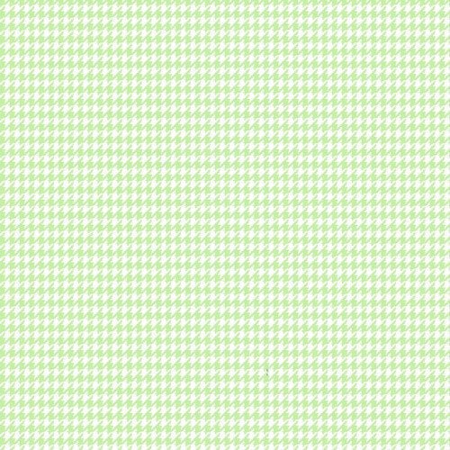 Comfy Flannel - Houndstooth - Green - Choice Fabrics0014-6