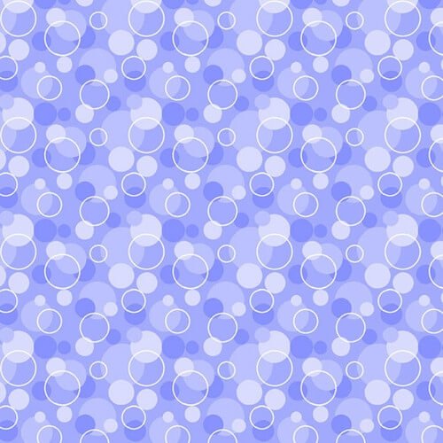 Comfy Flannel - Bubble Dots - Blue - Choice Fabrics0325-77