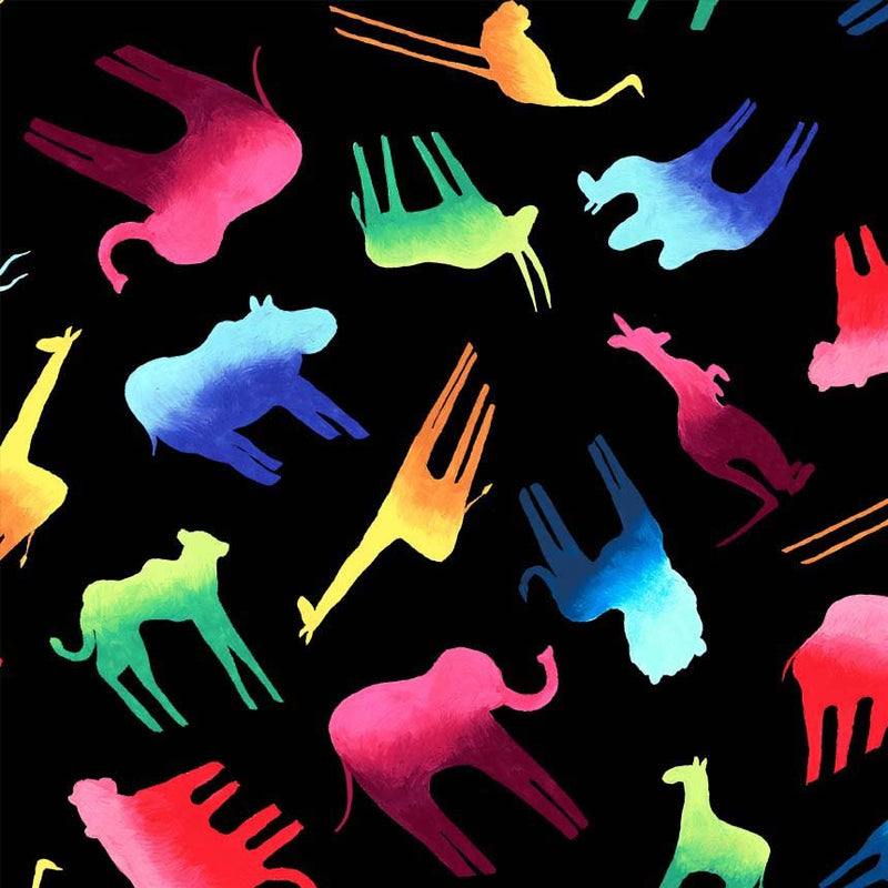 Michael Miller Fabrics - Michael Miller Prints Direct - Choice FabricsDS-88411-001 - CX11457-BLAC-D