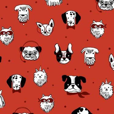 Michael Miller Fabrics - Michael Miller Prints Direct - Choice FabricsDS-88480-001 - CX10627-REDX-D