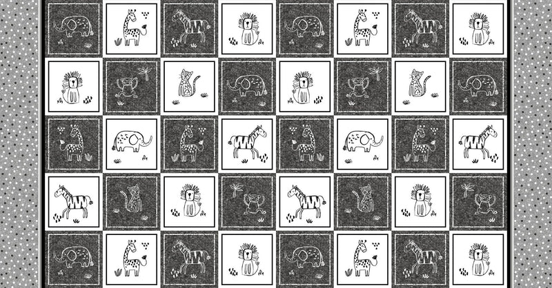 Michael Miller Fabrics - Michael Miller Prints Direct - Choice FabricsDS-88527-001 - CX9287-BLAC-D