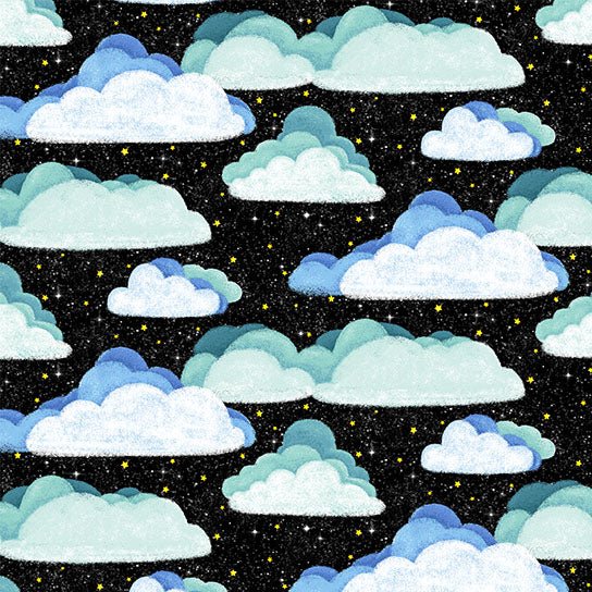 Michael Miller Fabrics - Michael Miller Prints Direct - Choice FabricsDS-88579-001 - DC9312-BLAC-D