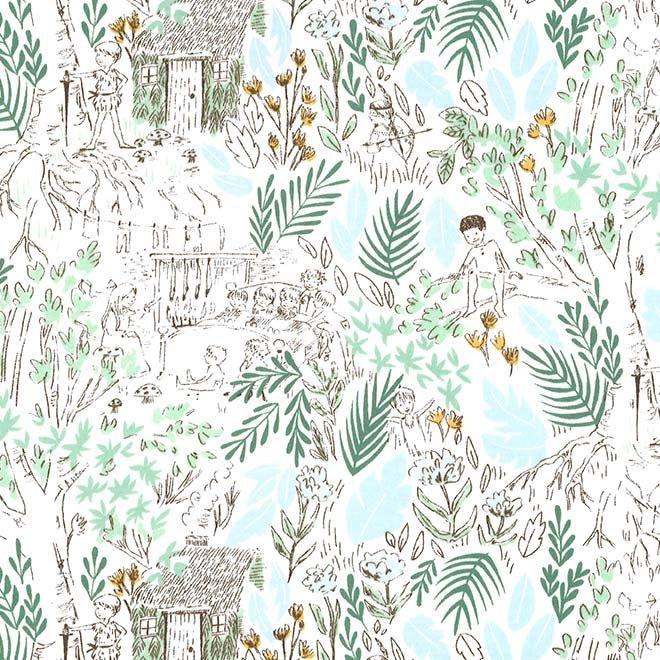 Michael Miller Fabrics - Michael Miller Prints Direct - Choice FabricsDS-88634-001 - KD7939-FERN-D