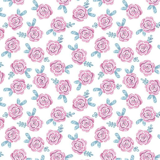 Dreamers - Roses - Pink/White (3 - Yard Pack) - Choice Fabrics13411P-22