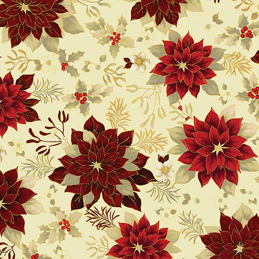 Benartex LLC - Benartex Prints Direct - Holiday Tidings - Choice FabricsDS-93405-001 - 14915M-07
