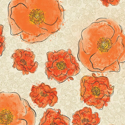 Benartex LLC - Benartex Prints Direct - Modern Vintage: Treasured - Choice FabricsDS-93440-001 - 16593-70