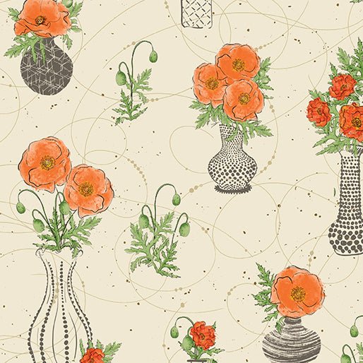 Benartex LLC - Benartex Prints Direct - Modern Vintage: Treasured - Choice FabricsDS-93443-001 - 16595-70