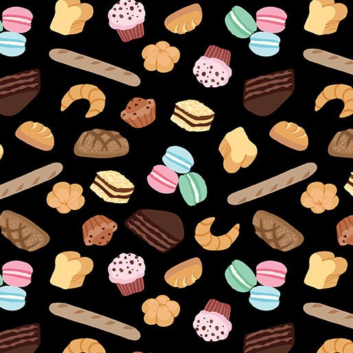 Benartex LLC - Benartex Prints Direct - Parisian Pups - Choice FabricsDS-93487-001 - 14740-12
