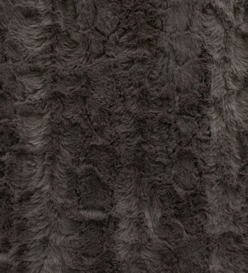 EZ Fabric / Touch Textiles - Malibu Snuggle Direct - Choice FabricsDS-94006-006 - Malibu Snuggle Charcoal