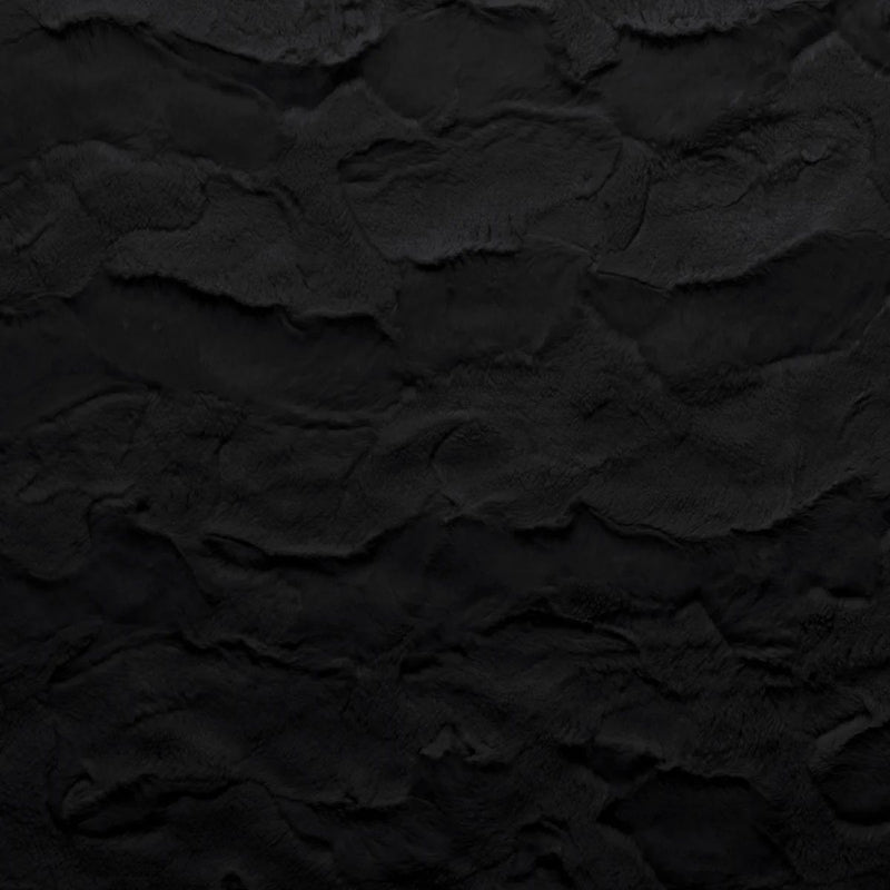 EZ Fabric / Touch Textiles - Luxe Snuggle Direct - Choice FabricsDS-94007-004 - Luxe Snuggle Black