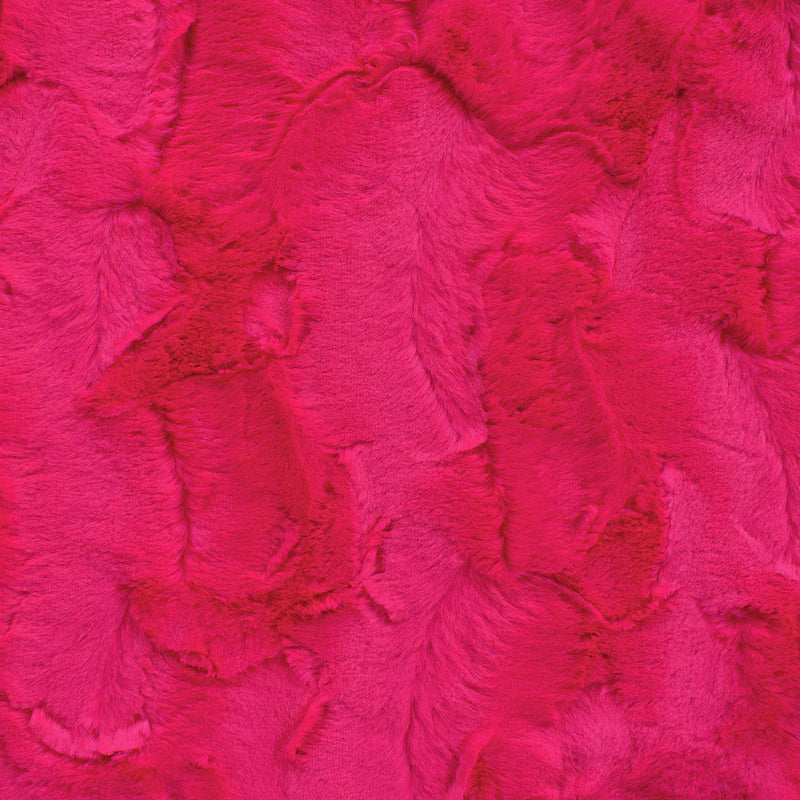 EZ Fabric / Touch Textiles - Luxe Snuggle Direct - Choice FabricsDS-94007-005 - Luxe Snuggle Bright Rose