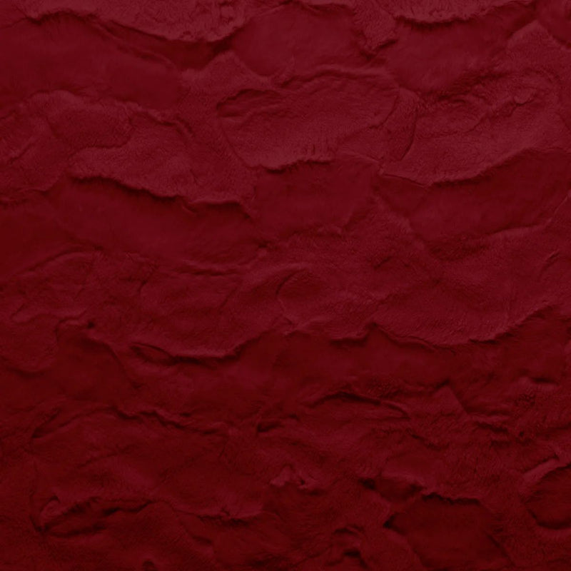 EZ Fabric / Touch Textiles - Luxe Snuggle Direct - Choice FabricsDS-94007-030 - Luxe Snuggle Red