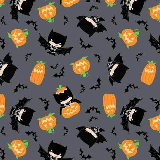EZ Fabric / Touch Textiles - Minky Licensed Direct - Choice FabricsDS-94019-011 - DC Comics - Halloween Batman Kawaii