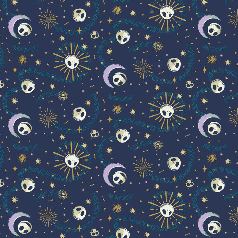 EZ Fabric / Touch Textiles - Minky Licensed Direct - Choice FabricsDS-94029-021 - Disney - Nightmare Before Christmas - Astral Jack Skellington - NBC Mystical Opulence