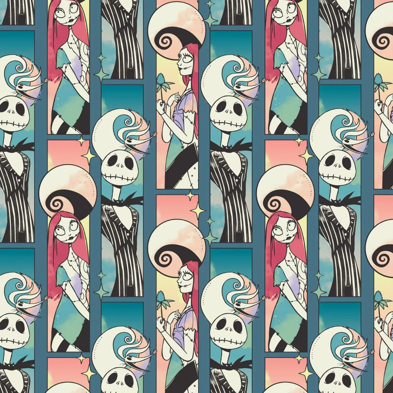 EZ Fabric / Touch Textiles - Minky Licensed Direct - Choice FabricsDS-94030-022 - Disney - Nightmare Before Christmas - Mystical Dreamers - NBC Mystical Opulence