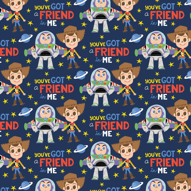 EZ Fabric / Touch Textiles - Minky Licensed Direct - Choice FabricsDS-94033-025 - Disney - Pixar - Toy Story - A Friend in Me