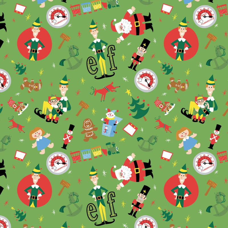 EZ Fabric / Touch Textiles - Minky Licensed Direct - Choice FabricsDS-94036-028 - Elf - Play Time Toss