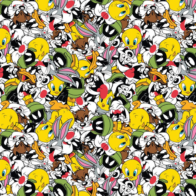 EZ Fabric / Touch Textiles - Minky Licensed Direct - Choice FabricsDS-94054-046 - Looney Tunes - Party - Minky Print