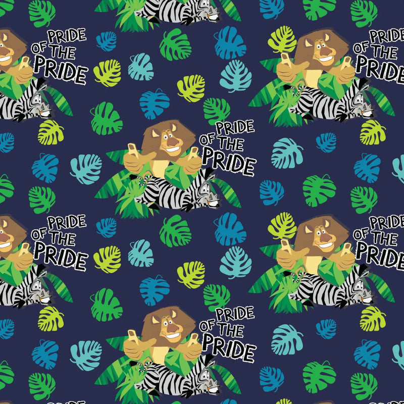 EZ Fabric / Touch Textiles - Minky Licensed Direct - Choice FabricsDS-94059-051 - Madagascar - Pride of the Pride