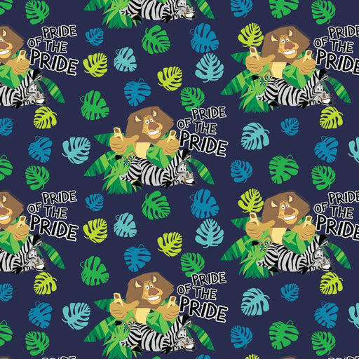 EZ Fabric / Touch Textiles - Minky Licensed Direct - Choice FabricsDS-94059-051 - Madagascar - Pride of the Pride
