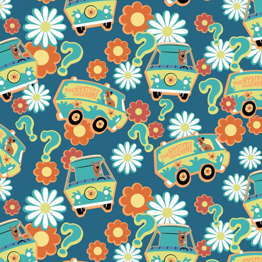 EZ Fabric / Touch Textiles - Minky Licensed Direct - Choice FabricsDS-94070-062 - Scooby - Doo School Spirit Collection - SD School Mystery Solving