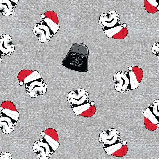 EZ Fabric / Touch Textiles - Minky Licensed Direct - Choice FabricsDS-94076-068 - Star Wars - Vader & Trooper in Santa Hat