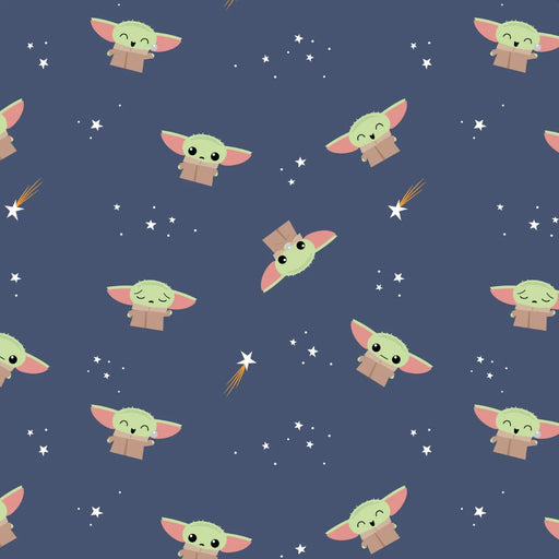 EZ Fabric / Touch Textiles - Minky Licensed Direct - Choice FabricsDS-94078-070 - Star Wars The Mandalorian - Child Star