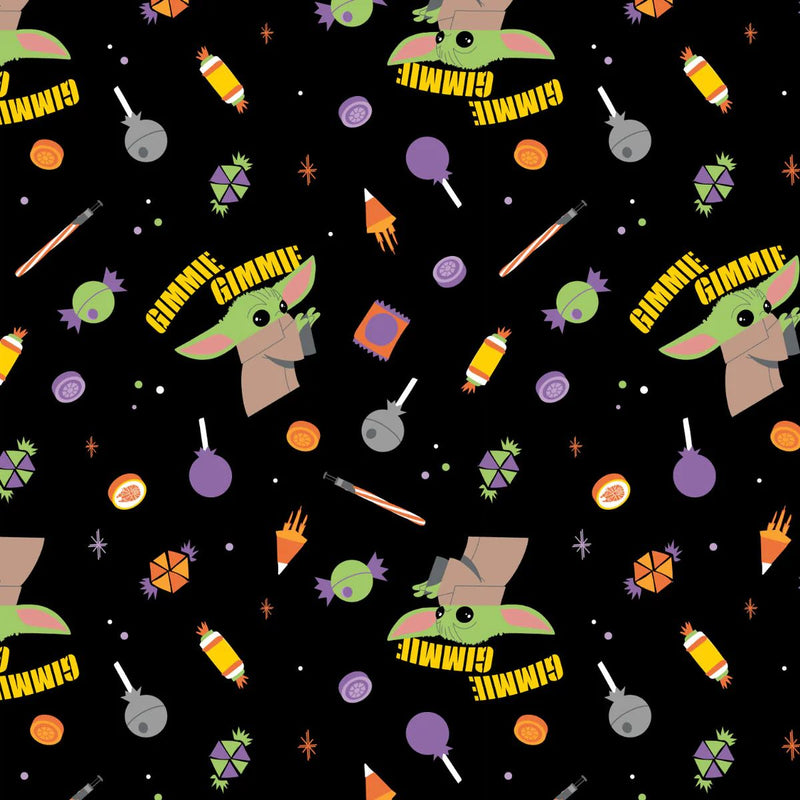 EZ Fabric / Touch Textiles - Minky Licensed Direct - Choice FabricsDS-94079-071 - Star Wars The Mandalorian - Gimme Candy